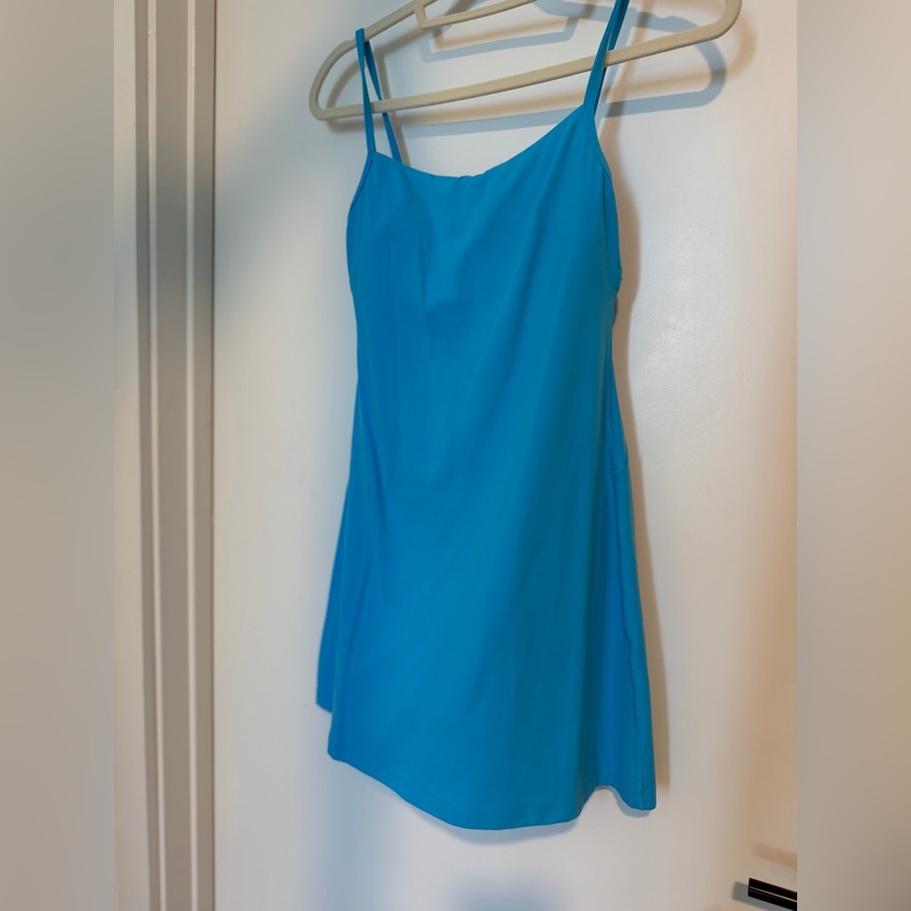 lululemon Kayak Blue Cami Dress size 4